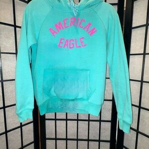 American Eagle Outfitters Turquoise Fleece